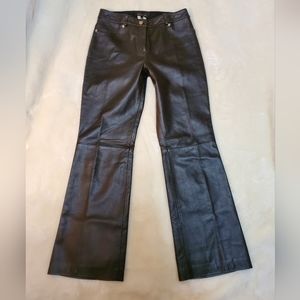 Authentic Escada Leather Pants Size 36 US 6